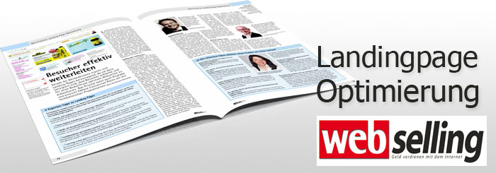 Webselling Artikel zur Landingpage Optimierung
